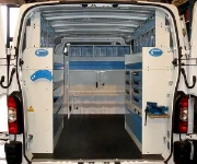 Rivestimento interno e allestimento con valige per Citroen Jumpy