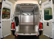 Rivestimento interno e allestimento con valige per Citroen Jumpy