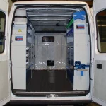 Rivestimento interno e allestimento con valige per Citroen Jumpy