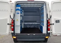 Rivestimento interno e allestimento con valige per Citroen Jumpy