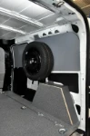Rivestimento lato destro e pannello portautensili su Citroen Jumpy