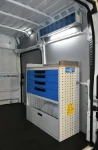 Rivestimento lato destro e pannello portautensili su Citroen Jumpy