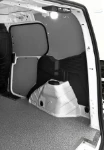 Rivestimento lato destro e pannello portautensili su Citroen Jumpy