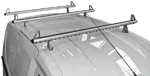 Roof bars with the Ultrasilent profile on a Dokker