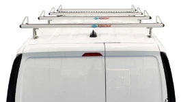 Roof rack mounted on a Ford Transit Connect