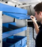 Shelves for vans