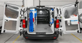 Shelving and aluminium linings for the Opel Vivaro
