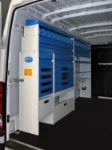 Shelving on the left-hand side of the 2014 Daily