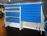 Shelving units for Ford Transit