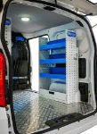Shelving with fixing hooks for the BYD ETP3