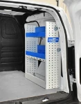 Shelving with shelves with dividers for the Citan