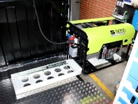 Sliding base for the on-board generator