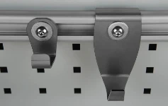 Sliding hooks for vans