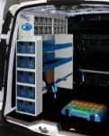 Storage space for antenna installers on the Connect