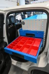 Syncro’s metal drawer with plastic trays in the Panda