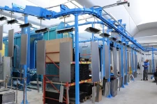 Syncro’s powder painting plant