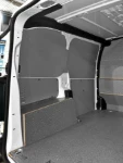 The 2019 Vivaro’s plywood floor liner and steel bodywork liners