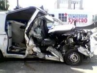 The damage to the Syncro-equipped Vito