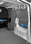 The Expert’s non-slip floor in resin-coated marine plywood and interior liners