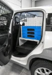The fire prevention service’s Panda with Syncro racking