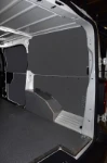 The floor liner and wall liners on the right of the Toyota ProAce