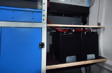 The gel battery pack in the Boxer used to service air compressors