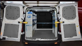 The interior of the Ford Custom