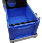 The interior of the organiser