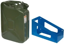 The jerry can and rack together