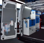 The left of the mobile workshop in the Master