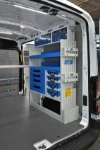 The racking on the right of the 2014 Transit