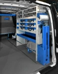 The racking on the right of the Vito
