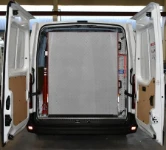 The ramp in closed position