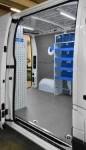 The Renault Master’s racking system