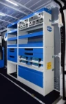 The right of the mobile workshop in the compressor service’s Peugeot Boxer