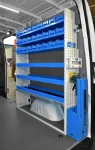 The Sprinter’s racking system
