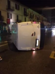 The Syncro mobile workshop after the accident