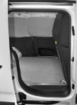 The Toyota ProAce City with birch plywood floor liner and aluminium interior liners