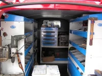 The Transporter fitted out by Syncro System in Austria