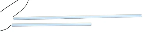 The two models of 45° LED ceiling lights available from Syncro