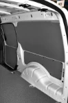 The Volkswagen Caddy’s floor and wall liners