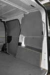Pannellatura in lamiera preverniciata e rivestimenti in multistrato marino resinato per Jumpy