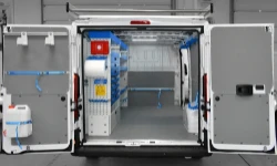 Allestimento salvaspazio su Fiat Ducato Syncro System