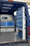Rivestimento lato sinistro del Dokker con copriruota in alluminio mandorlato