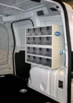 Transparent drawer units for Citroën Nemo