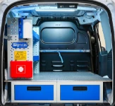 Underfloor drawers and fit-out for the Ford Courier