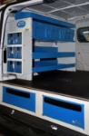 Upfit for a boiler technician’s van