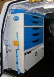 Upfit for Ford Connect with chest of drawers