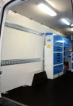 Upfitting of Crafter: left side