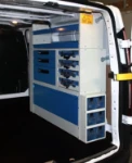 Van for electrical contractors converted by Syncro System